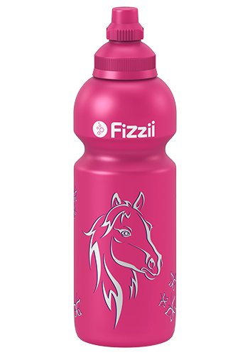 Fizzii Kindertrinkflasche Pferd 600 ml